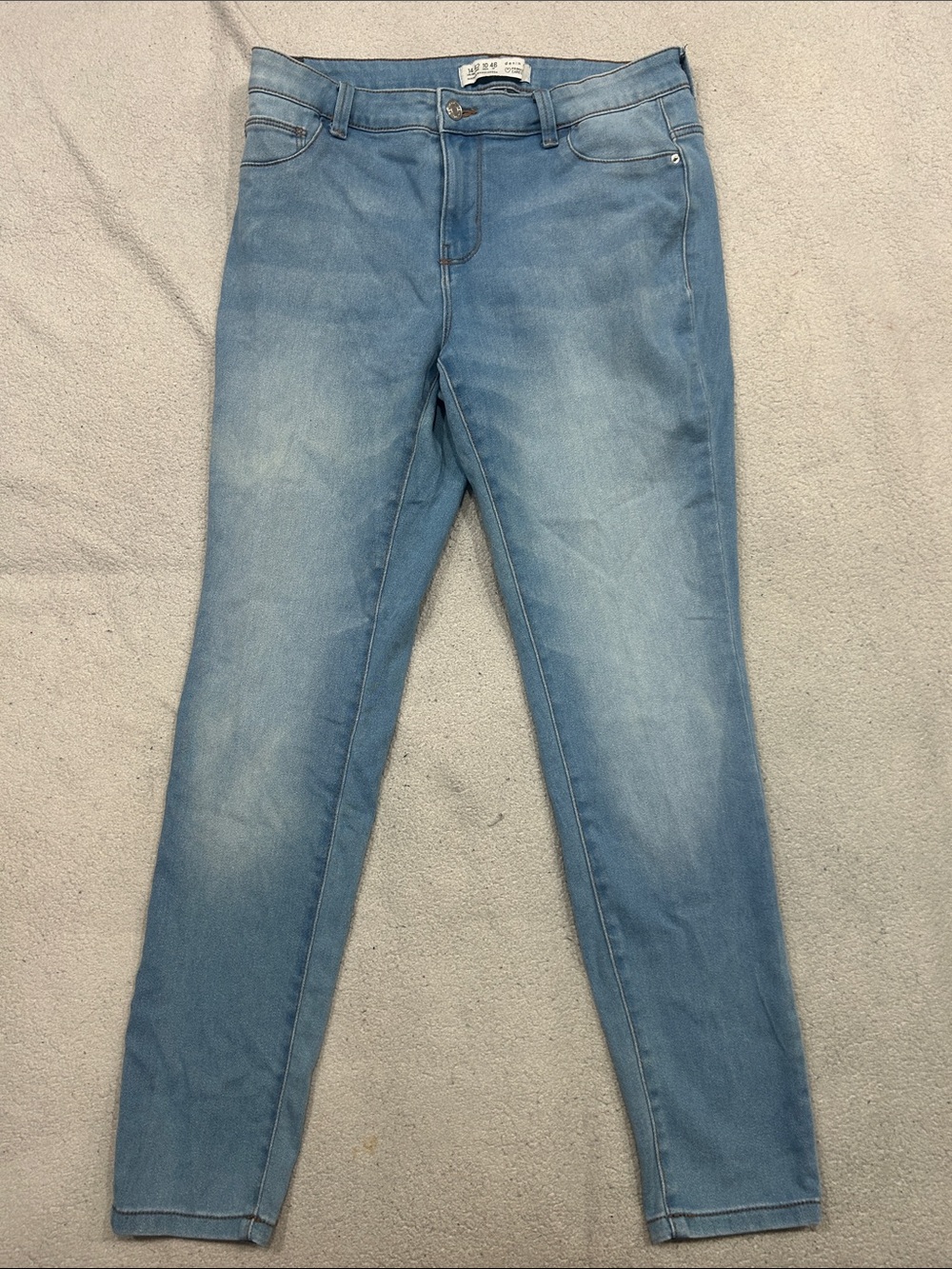 Primark Light Blue Skinny Stretch Jeans